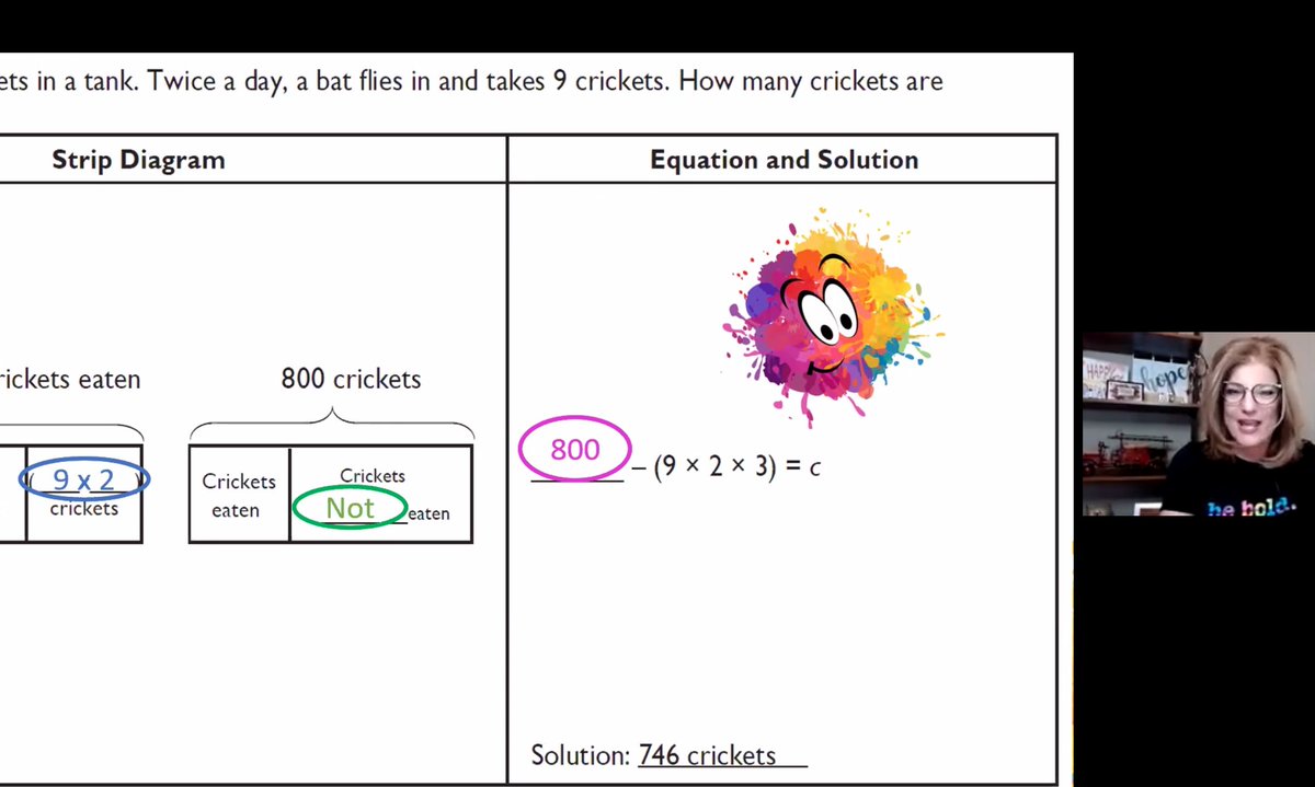 CCross22's tweet photo. Rigor in the math classroom isn't about the answer, it is about the process! Grab the whiteout and get mathematicians thinking! @lead4ward #reimagine4ward @nancy_lead4ward https://t.co/vrVz5klSX3