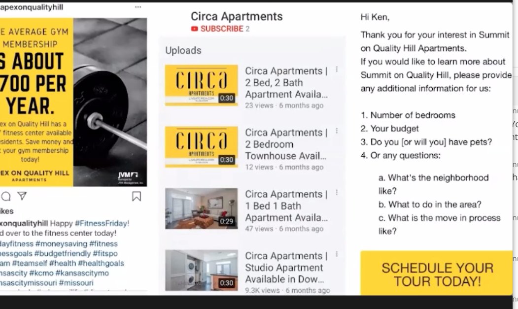 loebsackbrownle's tweet photo. Make sure that the content that you put out is consistent. Are you using the same color, the same fonts? This helps prospects identify your business. Think of customer retention. Special shout out to @CircaApartments. @NAAhq #APTVirtual #MarketingTips https://t.co/RoNjrRSXAd