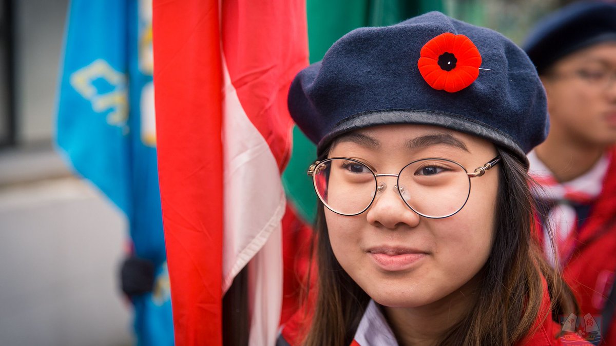 scoutscanada's tweet photo. This #VeteransWeek (Nov 5-11) marks the 75th anniversary of the end of WWII. Learn about Canada 's historic milestones as #WeRemember those who have, or continue, to serve.
Discover engaging resources for youth ages 5-18: https://t.co/ZgVRalQgLZ 
@VeteransENG_CA 
📷  @116scouts https://t.co/dDj47kP6Km