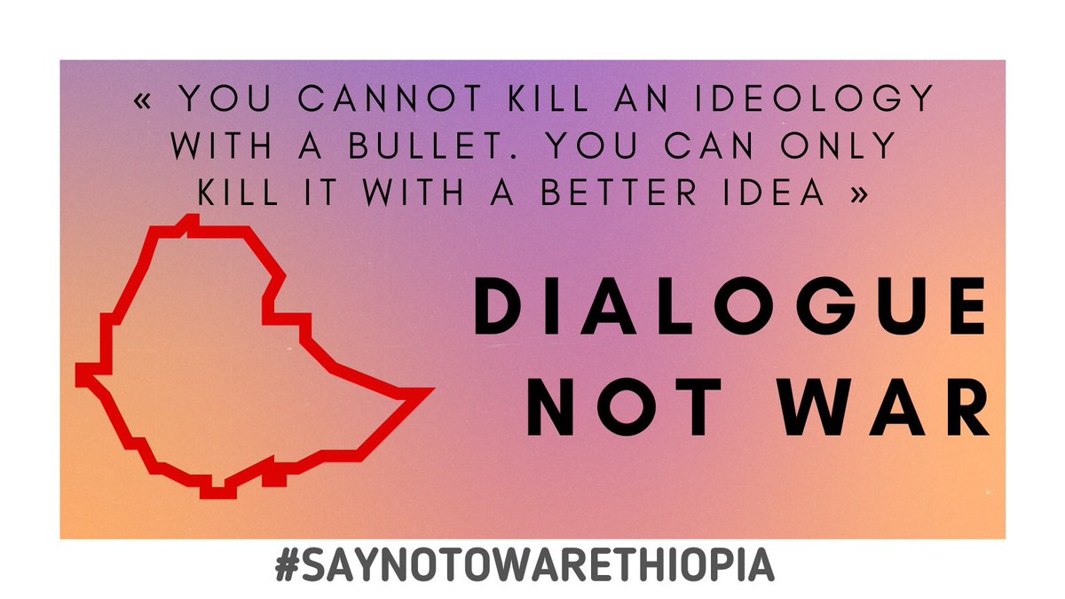 I will tweet for peace. For dialogue. For common sense. For mothers who raised their children. For young people who have dreams. For elderly who don’t deserve refugee camps. For children who deserve better role models. For my faith that obliges me to choose peace. For my sanity.
