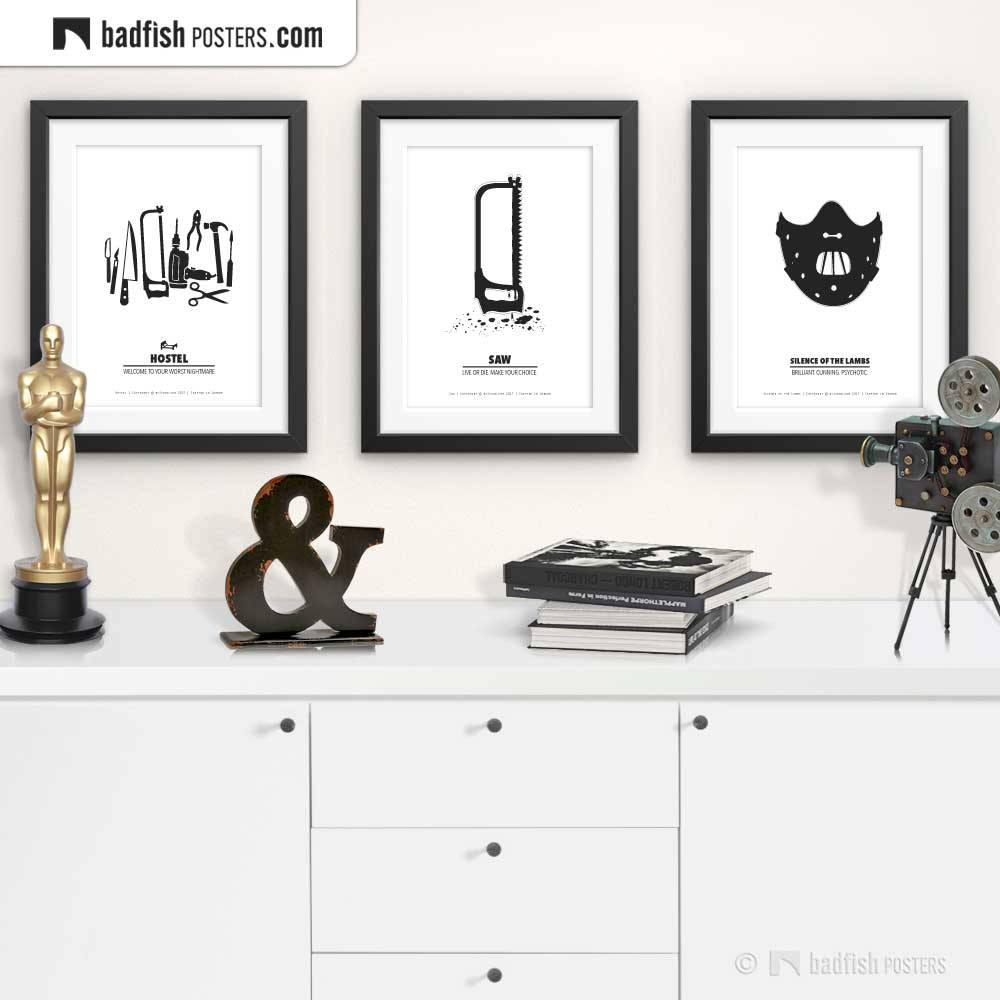 BadFishPosters's tweet photo. #Hostel #TortureTools (left) #MinimalMoviePoster #Saw #BowSaw (middle) #SilenceOfTheLambs #MuzzleMask (r) #MovieDecor #WallDecor #HomeTheaterDecor #MadeInSweden #BadFishPosters
.
https://t.co/v5gF8rPYqN
.
https://t.co/T0urw9T8VW
.
 https://t.co/EQqu7EQvvz https://t.co/EvmwyFcqG9