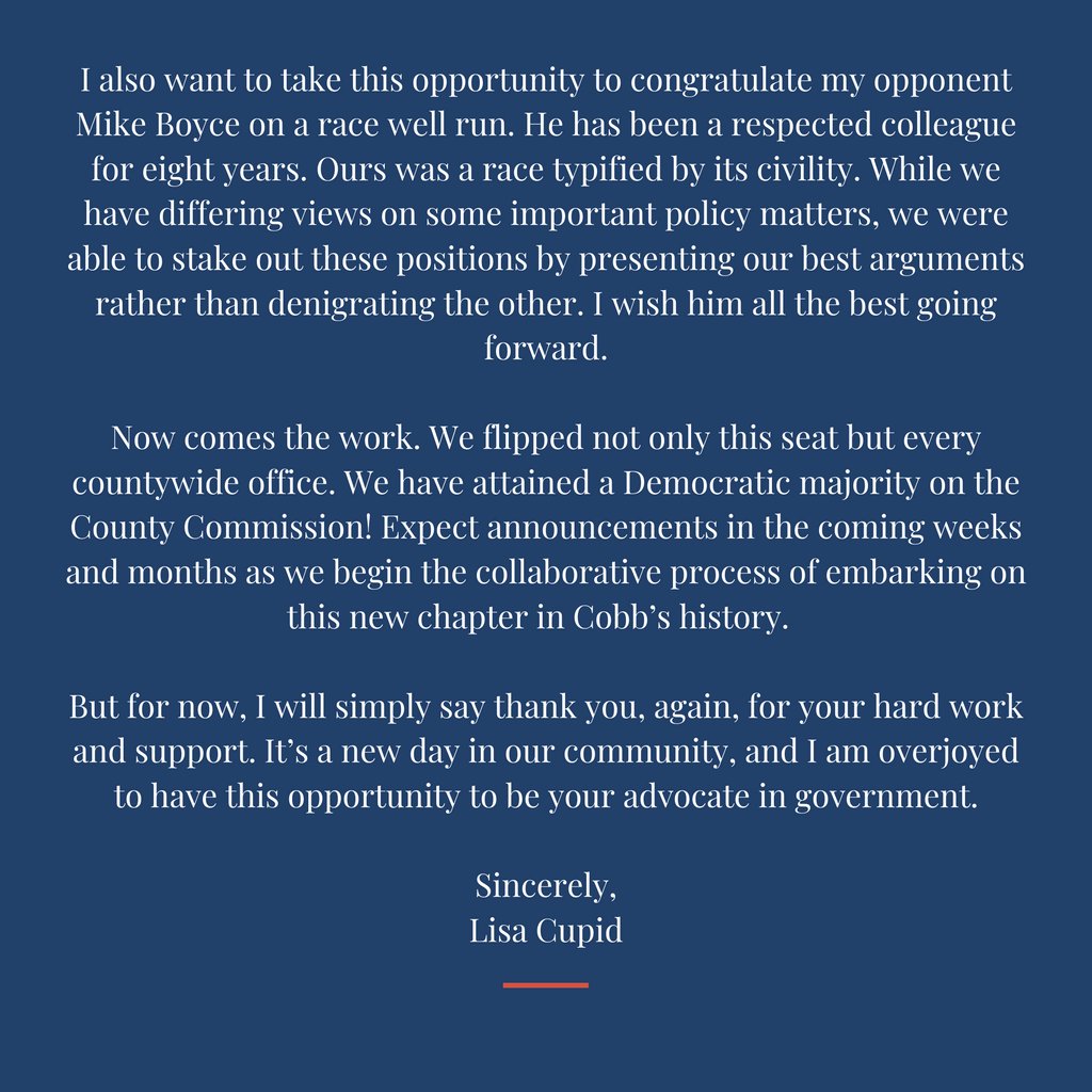 We Made History in Cobb County!