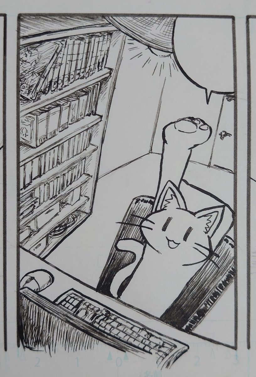 人工物の描き方の参考にルパン三世読んでしまったのでフリーハンドでいいやってなってる 