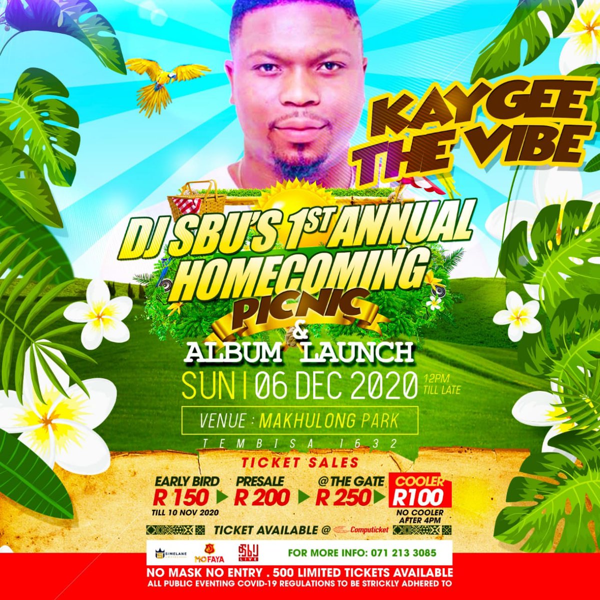 djsbu's tweet photo. @kaygeethevibe
DJ Sbu's 8th album drops Friday 4th December 2020!
DJ Sbu's 1st Annual Homecoming Picnic and Album Launch Sunday 6th December 2020 Makhulong Park, Tembisa
DJ Sbu - #Mpambane
DJ Sbu - #Stronger
Both out on all digital platforms worldwide! https://t.co/kWgN6Jc99K