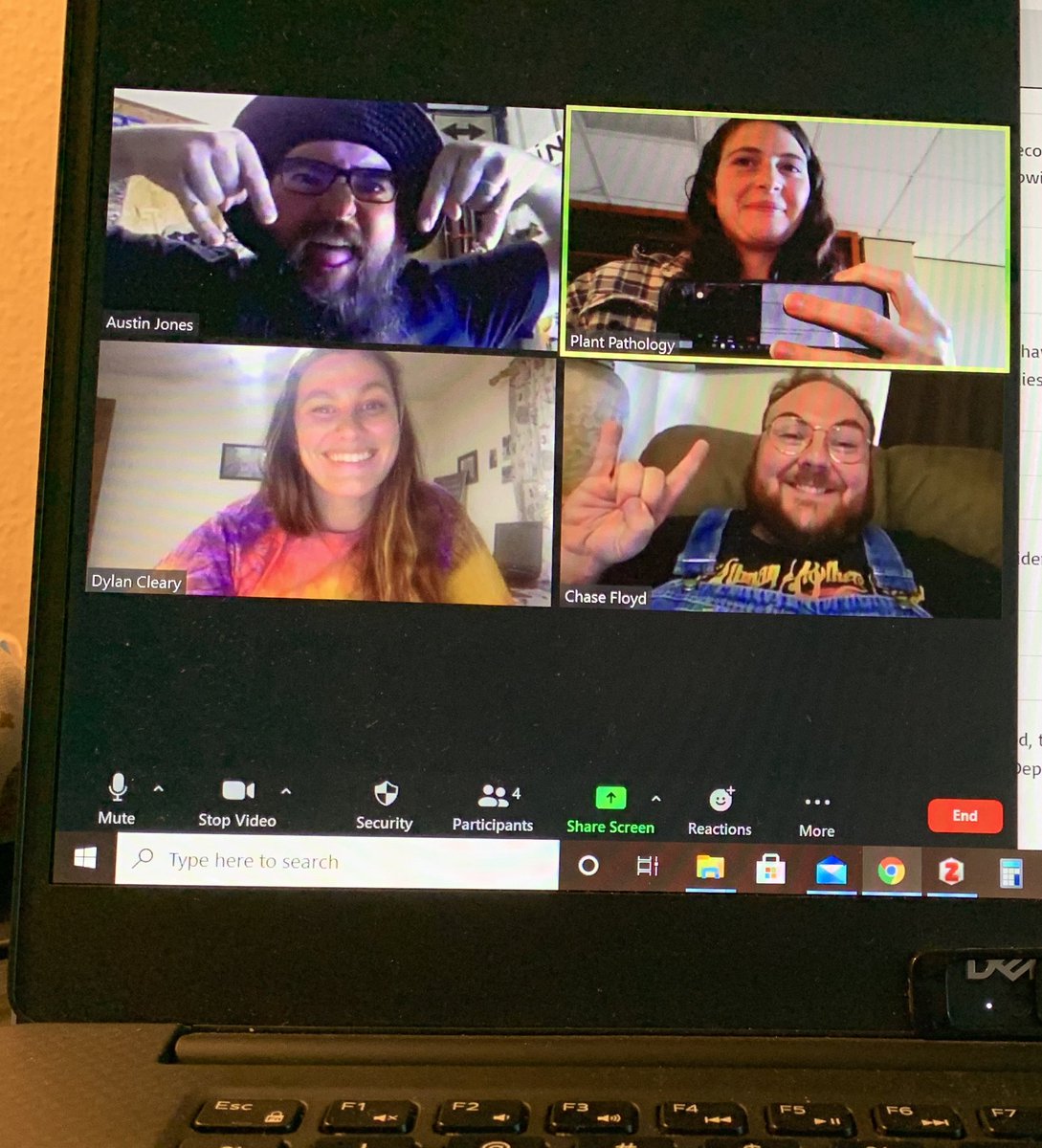 hillfisch's tweet photo. Our team the #razorbugs just completed our preliminary round of @EntsocAmerica #EntomologyGames! We had a blast just getting together! https://t.co/gNOMd1aENI