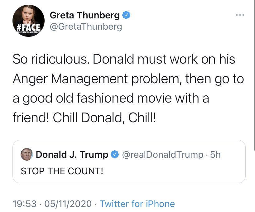 I ♥️ Greta Thunberg.