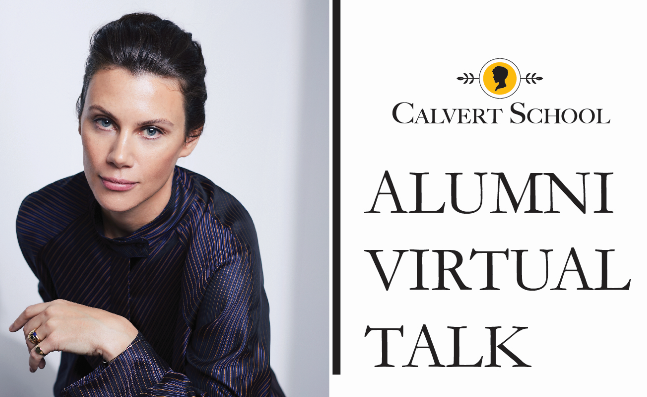 StinaFSays's tweet photo. Great conversation today with @CalvertSchoolMD alum 
@juliabainbridge. To watch, visit: https://t.co/q2Lg7MxhKY https://t.co/Na0wNHrHoK