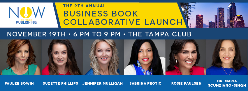 nowpublishingus's tweet photo. Only 14 days left until our Book Launch at the Tampa Club
#Author #books #NOWPublishing #Reading
Join us for a spectacular evening https://t.co/Rc3xIecz0U