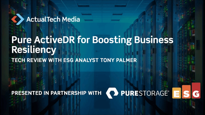 SolitaryBuffalo's tweet photo. Learn how to boost business resiliency with #PureStorage #ActiveDR | #ESG #ActualTechMedia #webinar https://t.co/Ji2Mev5OWV https://t.co/lPwjWN6f50