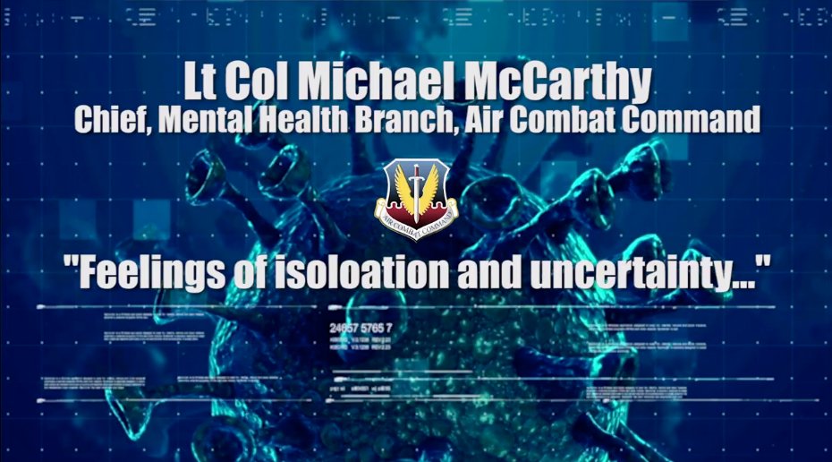 "The way that we get the mission done is by keeping COVID-19 out of the workplace."

To read the full interview of questions and answers on COVID-19 --> bit.ly/351C8Vn

@ACC_Commander <a href="/GenCQBrownJr/">General CQ Brown, Jr.</a> 
<a href="/usairforce/">U.S. Air Force</a>