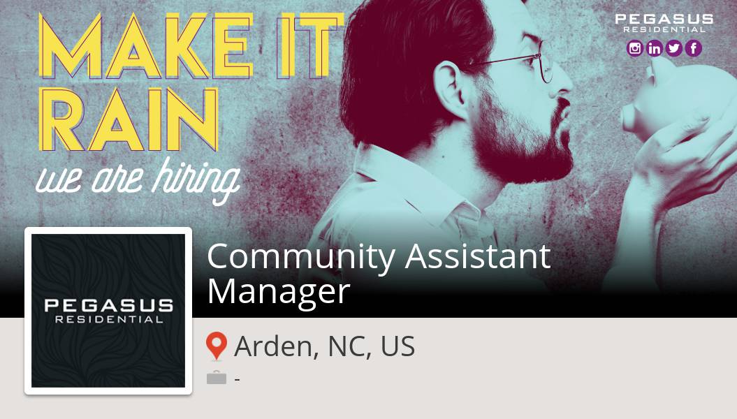 #PegasusResidential is hiring a #Community #Assistant Manager, apply now! (#Arden) #job workfor.us/pegasusresiden… #pegasuspower #wemakepigsfly #pegasusresidential #wehelppeoplefindhome #pegasus