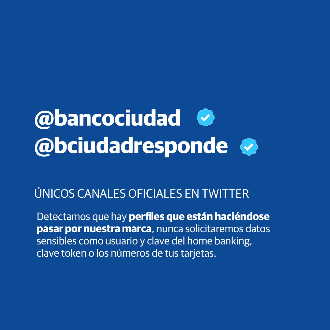 Banco Ciudad tweet media