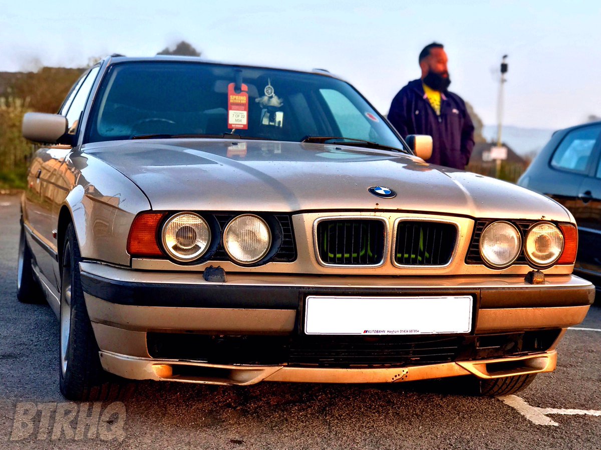 ItsButlerHQ's tweet photo. @BMW The Golden Nugget.. She’s The Only Beige RHD E34 540i 6 Speed Manual Touring - We Only Got 62 Total In The United Kingdom https://t.co/L4ZWPX37p3