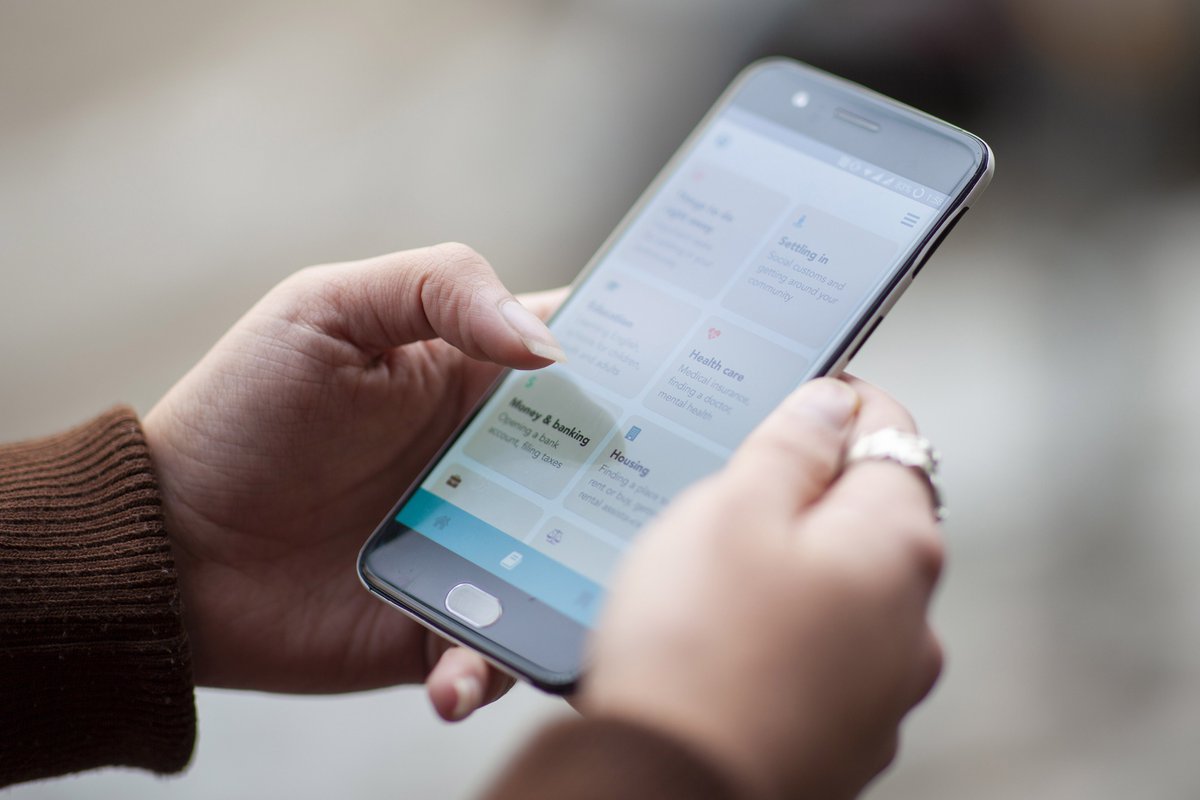 ArchiveDigi's tweet image. Arrival Advisor is a free, multilingual app by @PeaceGeeks  that helps immigrants and refugees in BC find information and services to plan their settlement journey. Last year, we raised $1,450 to contribute to over $18,000 raised in total to support this amazing project.