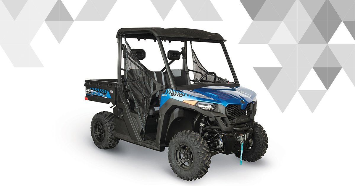 CFMOTO_USA's tweet photo. Meet the newest member of the UFORCE lineup!😍 This handy machine fits any job, any garage, and any budget.
Which would you choose: Royal Blue, Titanium Grey, or @TrueTimber Camo #UFORCE600 #Spring2021 https://t.co/5yNGsacoDT