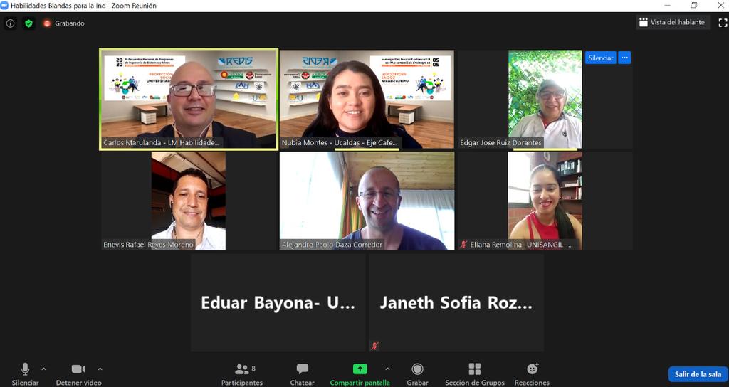 #RedisEjeCafetero2020 #encuentroREDIS2020 Mesa habilidades blandas