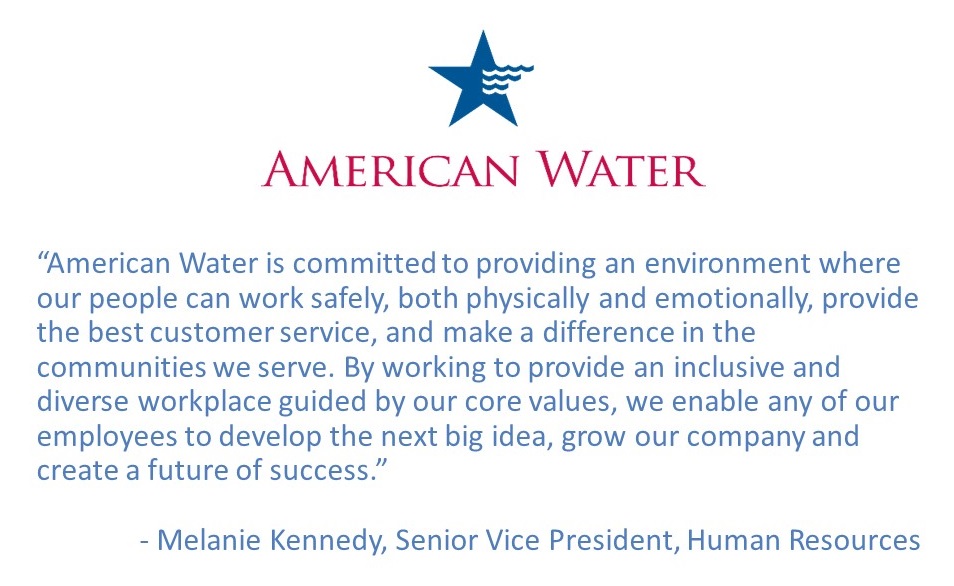 FOEWPHL's tweet photo. We salute American Water, one of our 2020 Champions of Board Diversity, whose boardroom is 55% female identified in the "Women in Leadership 2020" report. Download the report today at https://t.co/hFIryvVDfT and learn the power of prioritizing diversity. #WomenOnBoards #FOEW https://t.co/ZFDlkFG292
