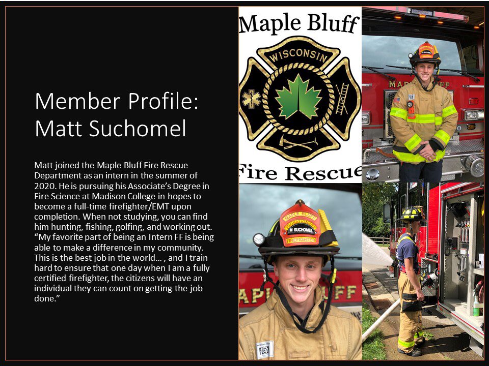 MapleBluffFire's tweet photo. Meet our firefighters. https://t.co/8Beq1NrIj8