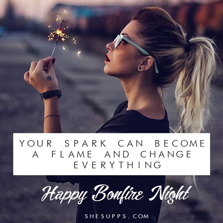 SoSupremeCo's tweet photo. ✨All you need is a spark to ignite your potential✨

#BonfireNight2020 #Motivation #success https://t.co/wg7fAvJqnI