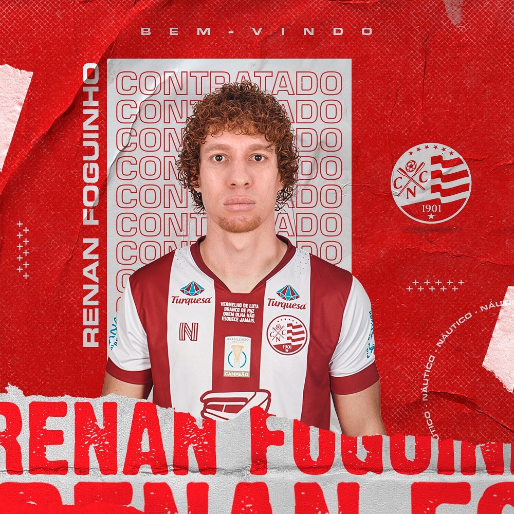nauticope's tweet photo. Tem cara nova pintando nos Aflitos! Renan Foguinho, volante que também atua como zagueiro, é o novo reforço do Timbu. Vice-campeão mundial sub-20 pelo Brasil, ele estava no Giresunspor, da Turquia 🔥🐭🇦🇹 https://t.co/D1K5AuhP6S
