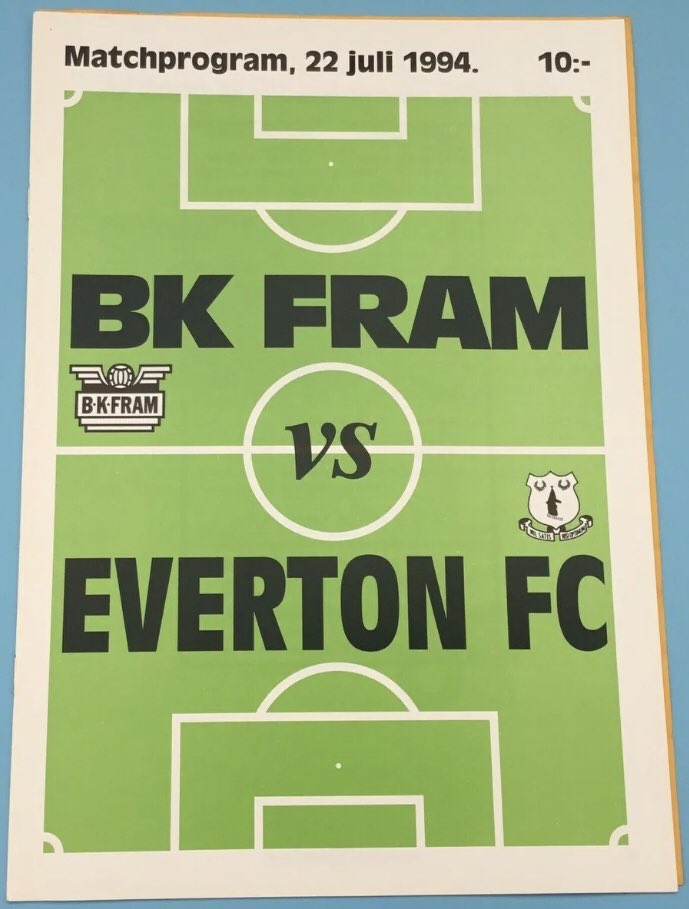 #138 BK Fram 0-3 EFC - Jul 22, 1994. The 2nd of EFCs 4 pre-season matches in Sweden saw them defeat local side BK Fram 3-0. Goals came from Paul Rideout, Stuart Barlow & Gary Rowett. Rowett would go on to manage 4 different Championship clubs including his current club, Millwall.