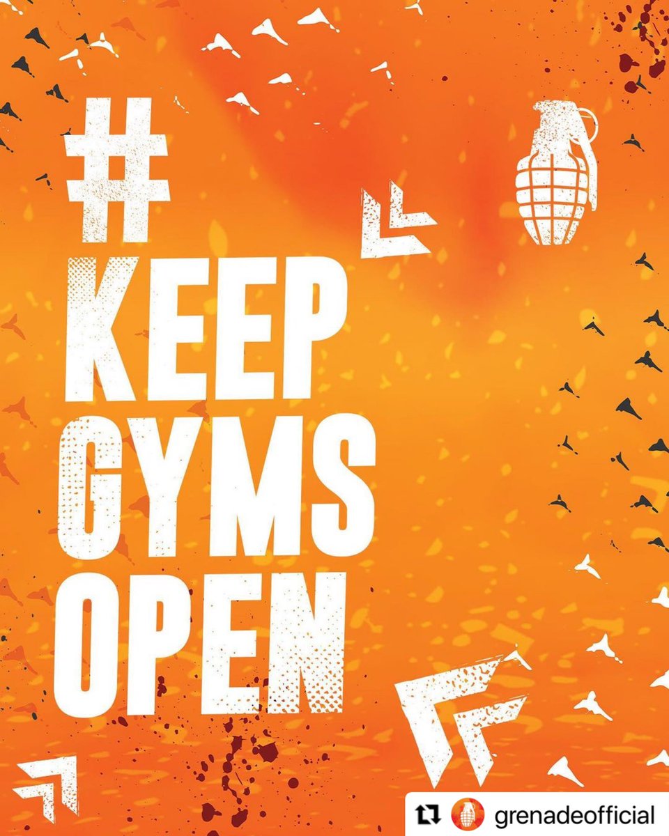 InkandFit1's tweet photo. 🙏KEEP THE GYM OPEN 🇬🇧@grenadeofficial #gymmotivation #gymclosure #lockdown2uk #lockdownUK #Lockdown2 #lockdown #gymlife #fitnesslife #fitfam #gymclosure #GymsAreEssential #gymtime #CovidUK #COVID19 #COVIDー19 #CovidUK #Wednesday #wednesdaythought #WednesdayFeelings #KeepGymsOpen https://t.co/DHJxmSsaiq
