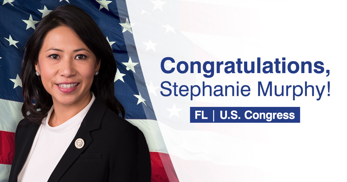 Congratulations to  @SMurphyCongress, an advocate for clean water and made the environment a key campaign issue.