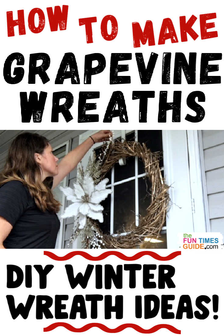 FunCrafts's tweet image. I make a new front door wreath each month to celebrate that month's main occasion. For most of my front door wreaths, I use wild grapevines from my yard as a base. Here’s how to make a grapevine wreath for the winter months. bityl.co/3sv0