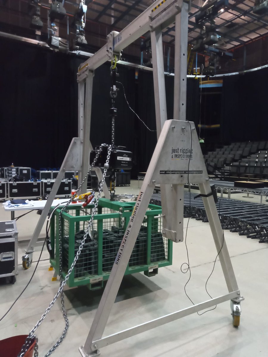 JustRigging's tweet photo. We're open throughout lockdown to carryout statutory inspections, tests and critical maintenance on your rigging kit, in line with all government and HSE guidance. Feel free to get in touch - enquiries@just-rigging.com
01244 678324 https://t.co/VYa7mpU1EW
