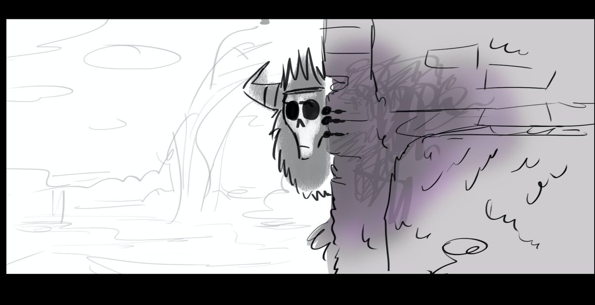 Panels from an unfinished portfolio piece about a Lich who falls in love. One day I wanna pick this back up and expand it.