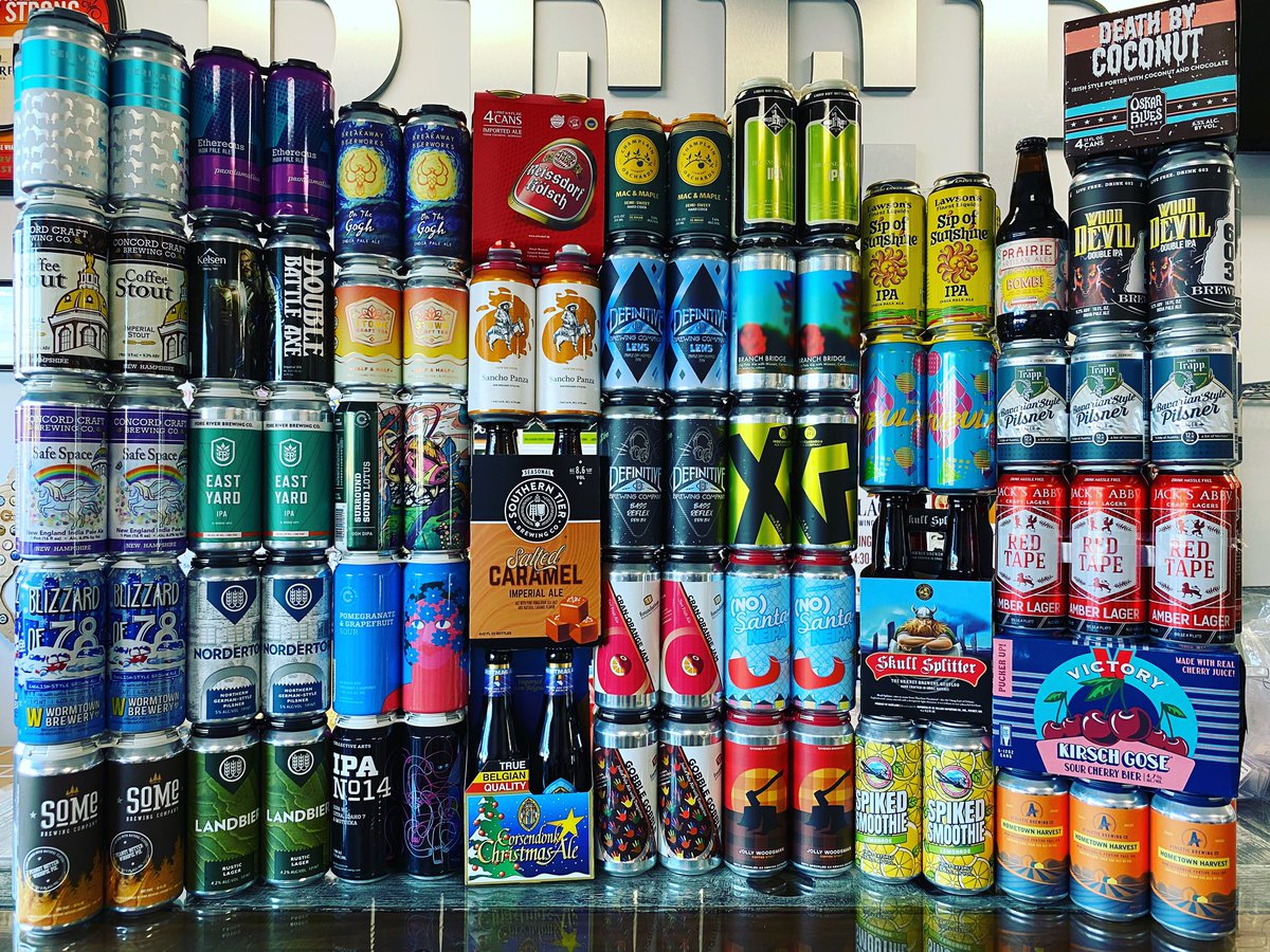 thepackienh's tweet photo. .
.
.
#thirstythursday #proclamation #concordcraft #wormtown #collectivearts #reissdorf #throwback #southerntier #corsendonk #definitive #foundation #liquidriot #honestweight #sloop #orono #orkney #ctvalley #oskarblues #prairie #jacksabby #thepackienh #manchesternh #craftbeer https://t.co/ID7aYYseYx
