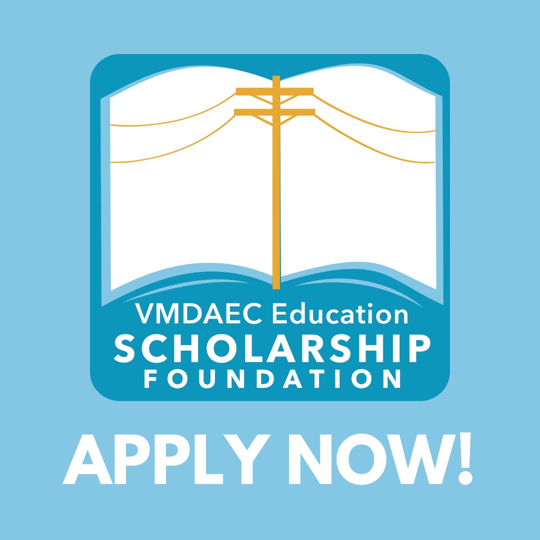 SVEC_Coop's tweet photo. High school scholarship applications are now available through our statewide association. SVEC's scholarship for high school seniors will be posted in December. Please help spread the word so we can support the best our future has to offer! https://t.co/qo10hWPdbD https://t.co/hZCtCGr5ko
