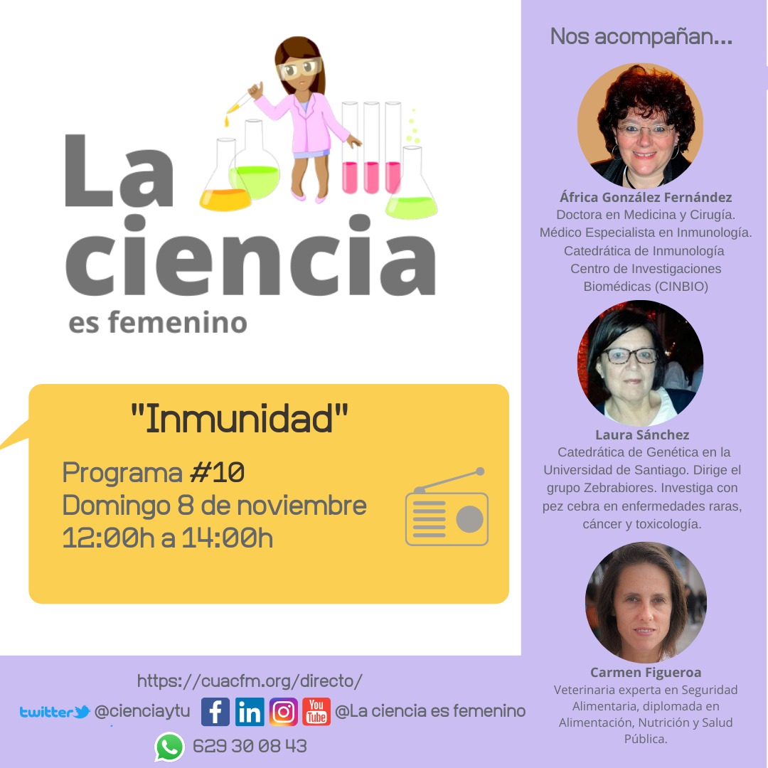 En un mundo cada vez más globalizado conseguir inmunidad es un privilegio... No te pierdas el programa de este domingo 8 de noviembre de 12 a 14h en cuacfm.org/directo/