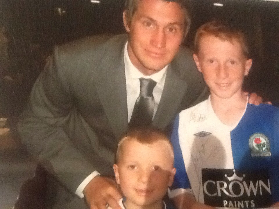dyffryn2902's tweet photo. @Rovers Big memory - having Players' Lounge tickets with my boys. Photos with two legends, Morten and Tugay. https://t.co/Be4BsRLN3B