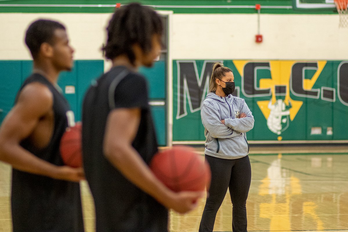 The <a href="/MCCCHoops/">Mercer College Men's Basketball</a> team will feature its first female assistant coach in program history, when Samantha Cobbs sits on the sidelines this season! An alum of the college, Cobbs played for Mike Tenaglia and coached with him from 2010-16. Welcome back, Sam! <a href="/NJCAA/">NJCAA</a> <a href="/NJCAARegionXIX/">NJCAA Region 19</a>