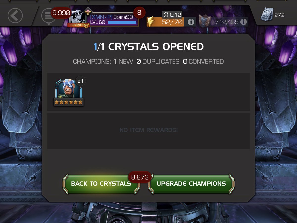 starastara99's tweet photo. Wish I could get dupes. Especially for my Corvus, stealth or any other meaningful champ. https://t.co/1ur1t2TQV1