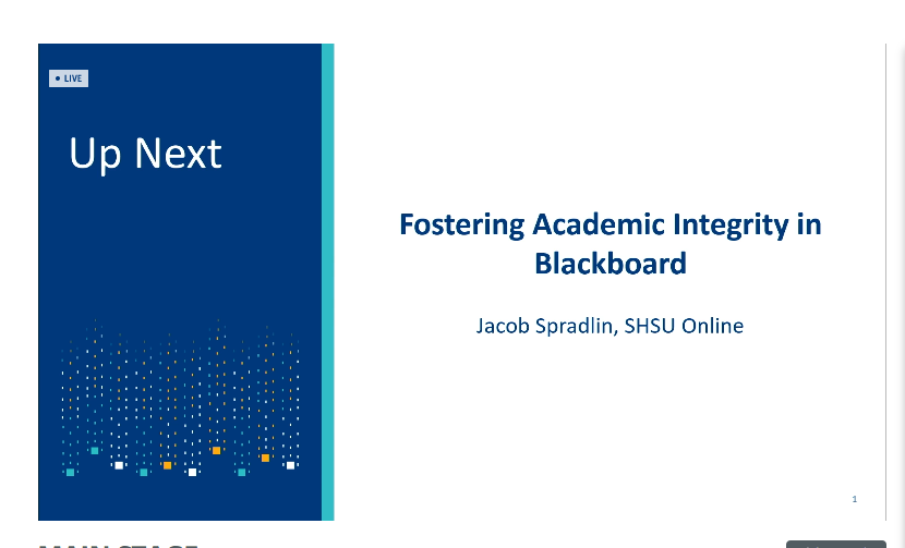 gamefulthinking's tweet photo. Next up at the Digital Teaching Symposium: Fostering Academic Integrity in Blackboard

Speaker: Jacob Spradlin @jspradlin #digitalteaching20 
https://t.co/K5vOZpcsxV https://t.co/TWX68fz8i4
