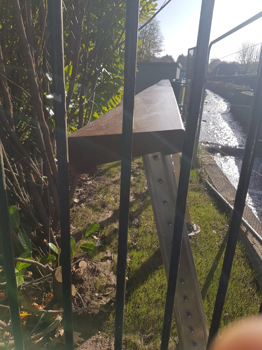 JMeagherCIL's tweet photo. Recently we supplied a hardwood capping piece for the flood relief scheme in Douglas Co Cork. 
Looks great in the November sun... https://t.co/BygcDtl2Yy
