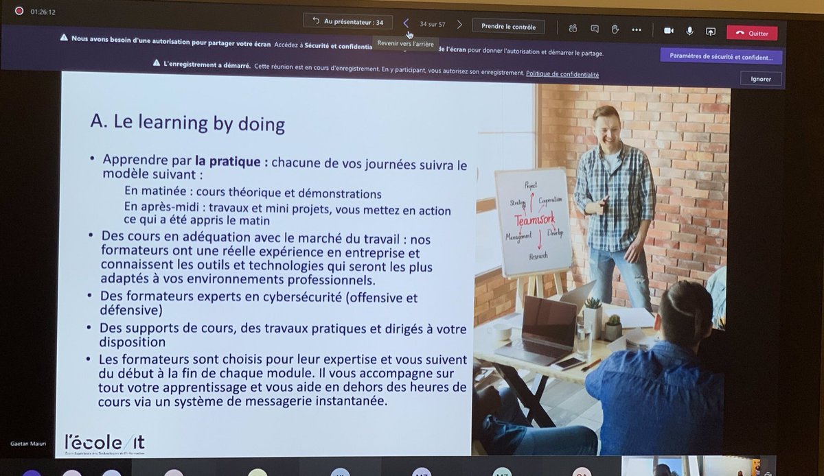 ecole_it's tweet photo. Rentrée en distanciel sur les 3 campus de l’Ecole-IT: #bruxelles, #Valenciennes et #Orleans! Merci aux étudiants 🤝 À @LessonSharing et à l’équipe de l’Ecole-IT 👏
#informatique #ecolesup #master #formation #bts #EcoleIT https://t.co/NrTjbVxaTB