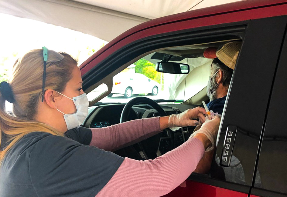 Thanks to everyone who visited our drive-thru flu clinics this year! We administered a grand total of 10,933 vaccinations. The proceeds made from our flu clinics are reinvested into VNA services, helping everyone access life-changing care.