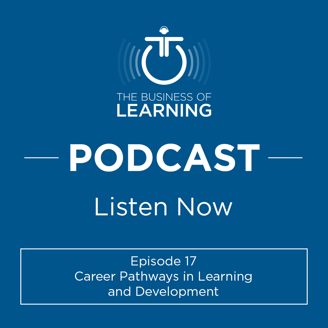 TrainingIndustr's tweet photo. Tune in to this episode of the Business of Learning to hear where a career in L&amp;D can take you. https://t.co/8NbZ4H2CZz @tarynmdelong @DrKristalWalker @LeashDawg #TIPod #Landd #corporatetraining https://t.co/hEYzHmUmk9