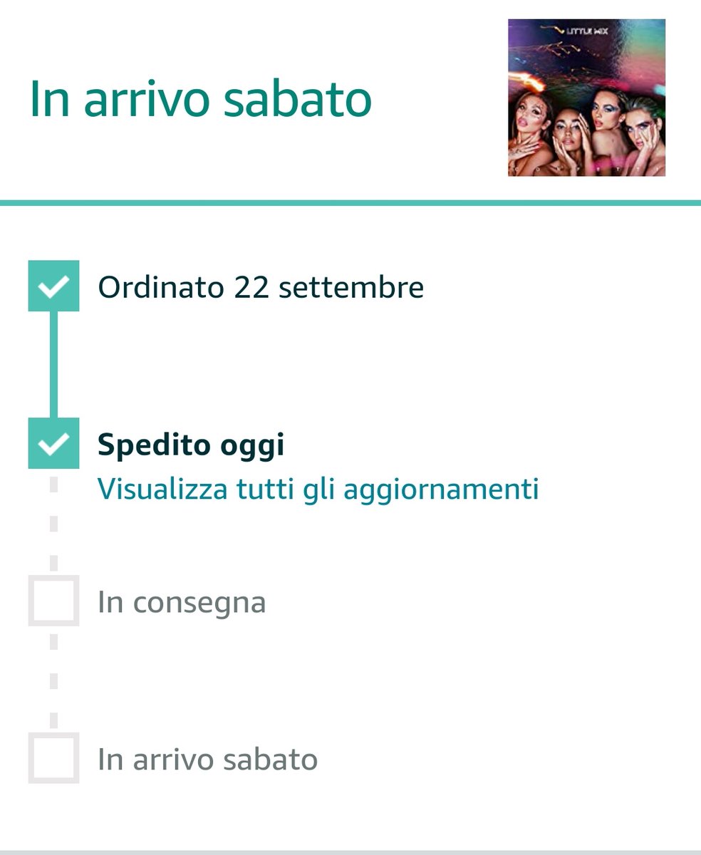 LMdailyITA's tweet photo. @LittleMix My is coming Saturday!!! https://t.co/slqWJuacXO