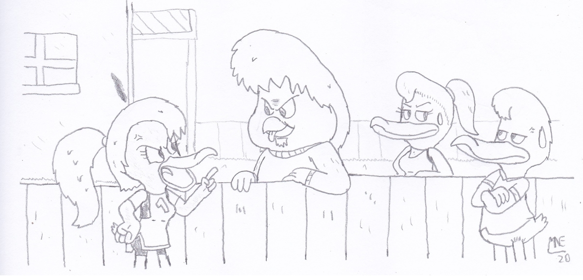 MrNintMan's tweet photo. Mad Neighbors #disney #ducktales #darkwingduck #fanfiction #gosalynmallard #hueyduck #aprilduck #tankmuddlefoot https://t.co/6Kt4VP6E4N https://t.co/uKQtJY5Fyz