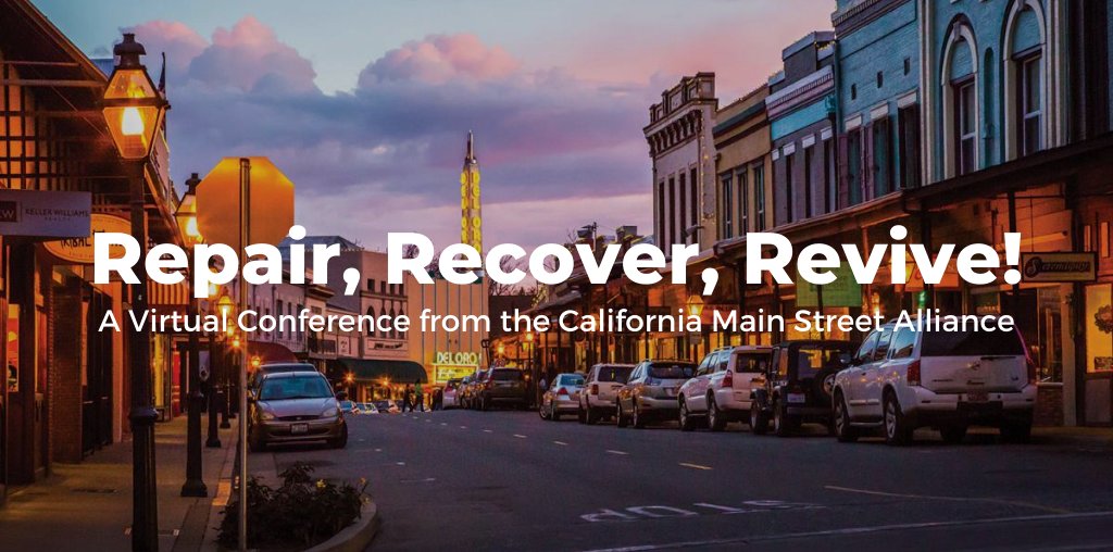 RMSI's tweet photo. Repair, Recover, Revive! - virtual conference by @camainstreet
2 full days, $25 
Best practices, key trends, economic development strategies to support #SmallBusinesses &amp; communities right now
Feat @BoldnessCoach @RepDeSaulnier @Square &amp; more 
REGISTER 👉https://t.co/pPke05aYO2 https://t.co/DaxO4CoJk6