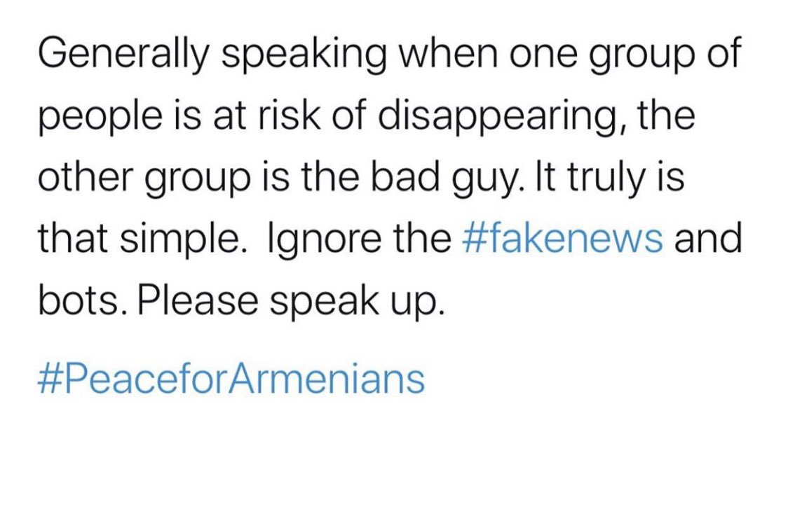 aniii_sar's tweet photo. When is the world going to open its eyes to this 21st century attempt of genocide to the innocent Armenians of Artsakh! #StopErdogan #SanctionTurkey https://t.co/Wovt6Een5g