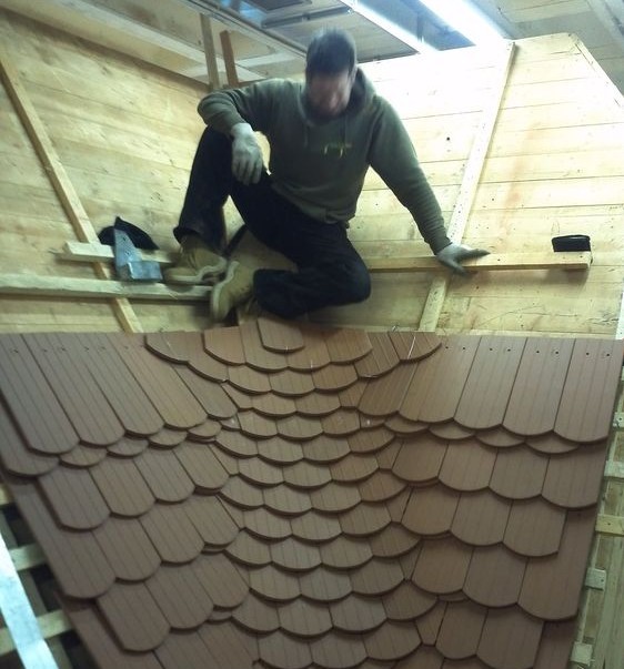 JuffsRoofing's tweet photo. Inside the Head of a Natural Slate Artist Spanish Slate Quarries as it was originally known) was formed in 1983 to import quality Spanish slate into the UK.  

#menatwork #roofing https://t.co/189tWZB11U