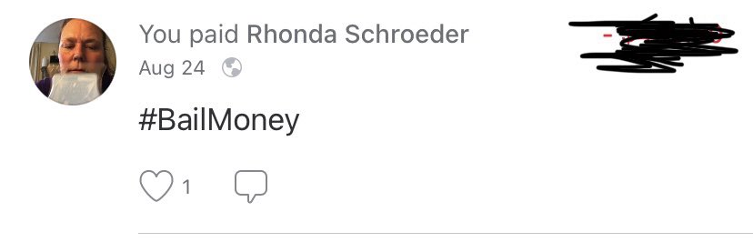 b_wright77's tweet image. My landlord (my mother) is changing her Will.  This is how I’ve paid rent the last few month’s...