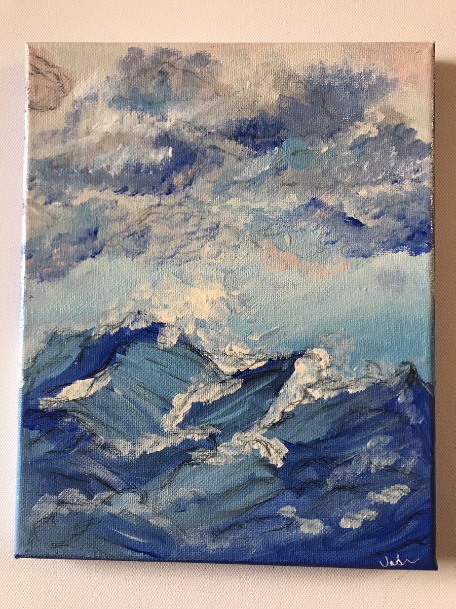 AngstyAcrylic's tweet image. I don’t have a particular style, I just paint!! These are all currently available so DM me to purchase 🥰