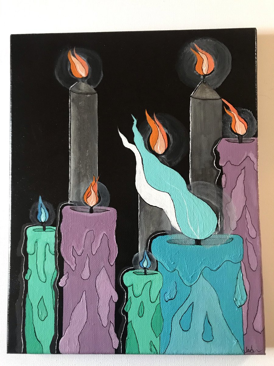 AngstyAcrylic's tweet image. I don’t have a particular style, I just paint!! These are all currently available so DM me to purchase 🥰