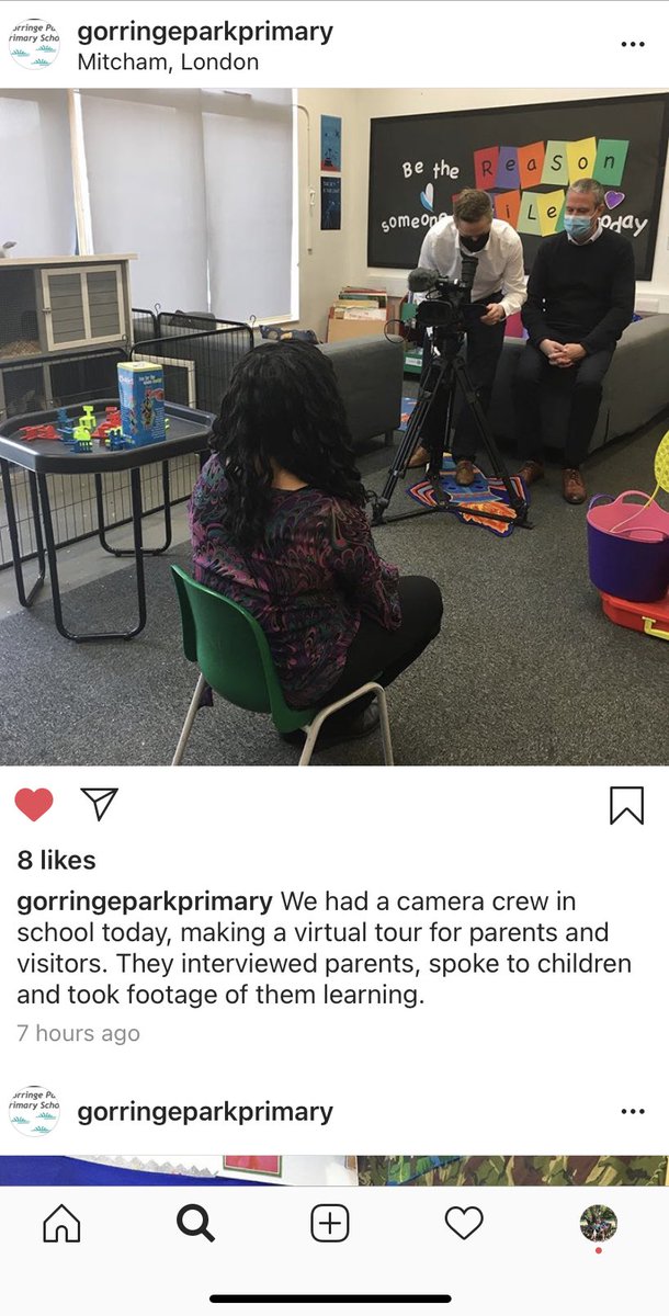 smartschoolweb's tweet photo. Filming for a virtual tour ⁦@gorringepark⁩ today. An amazing school and the staff, governors, parents and children were fantastic to work with! https://t.co/cnZnS3OEzp